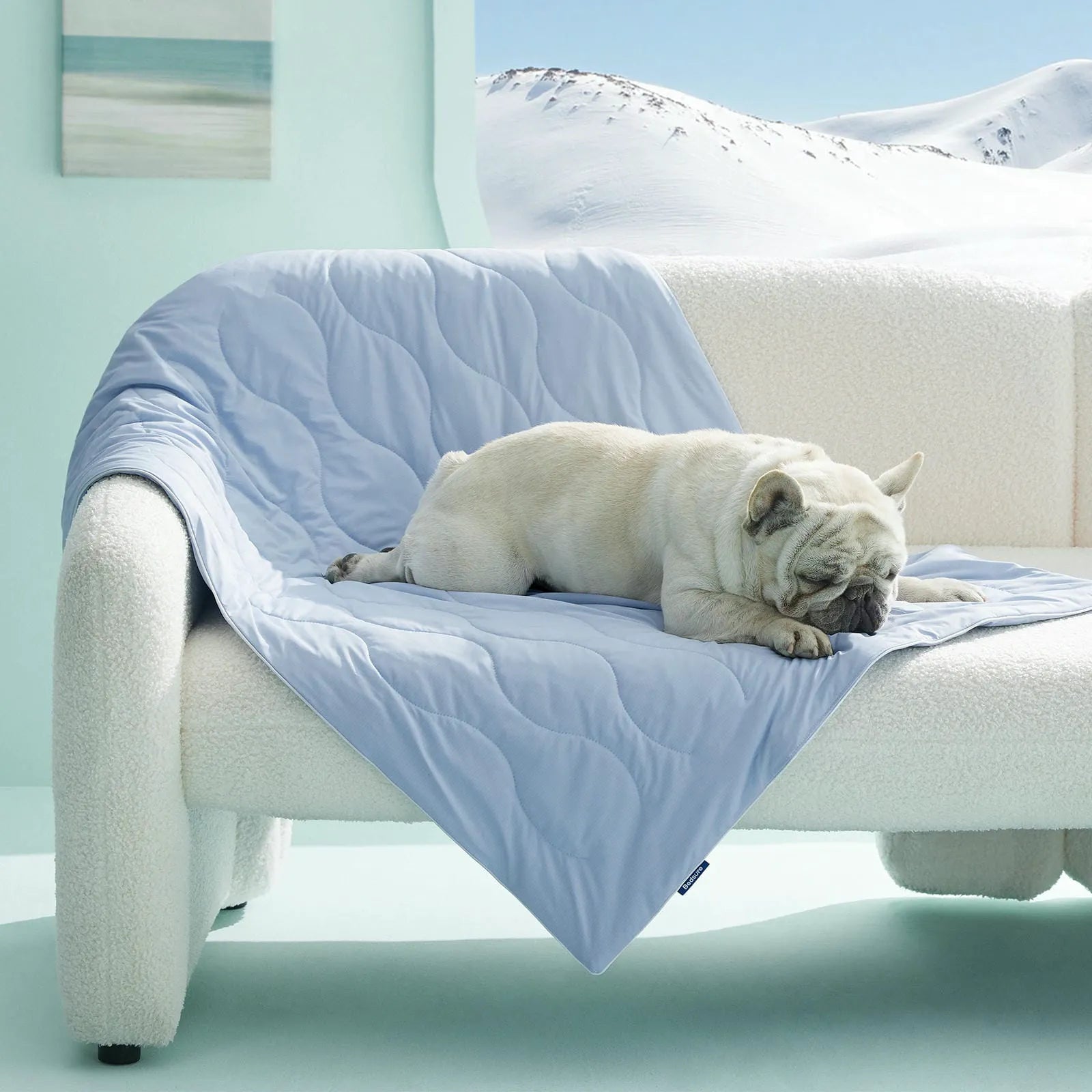 Textured Cooling Blanket for Pets