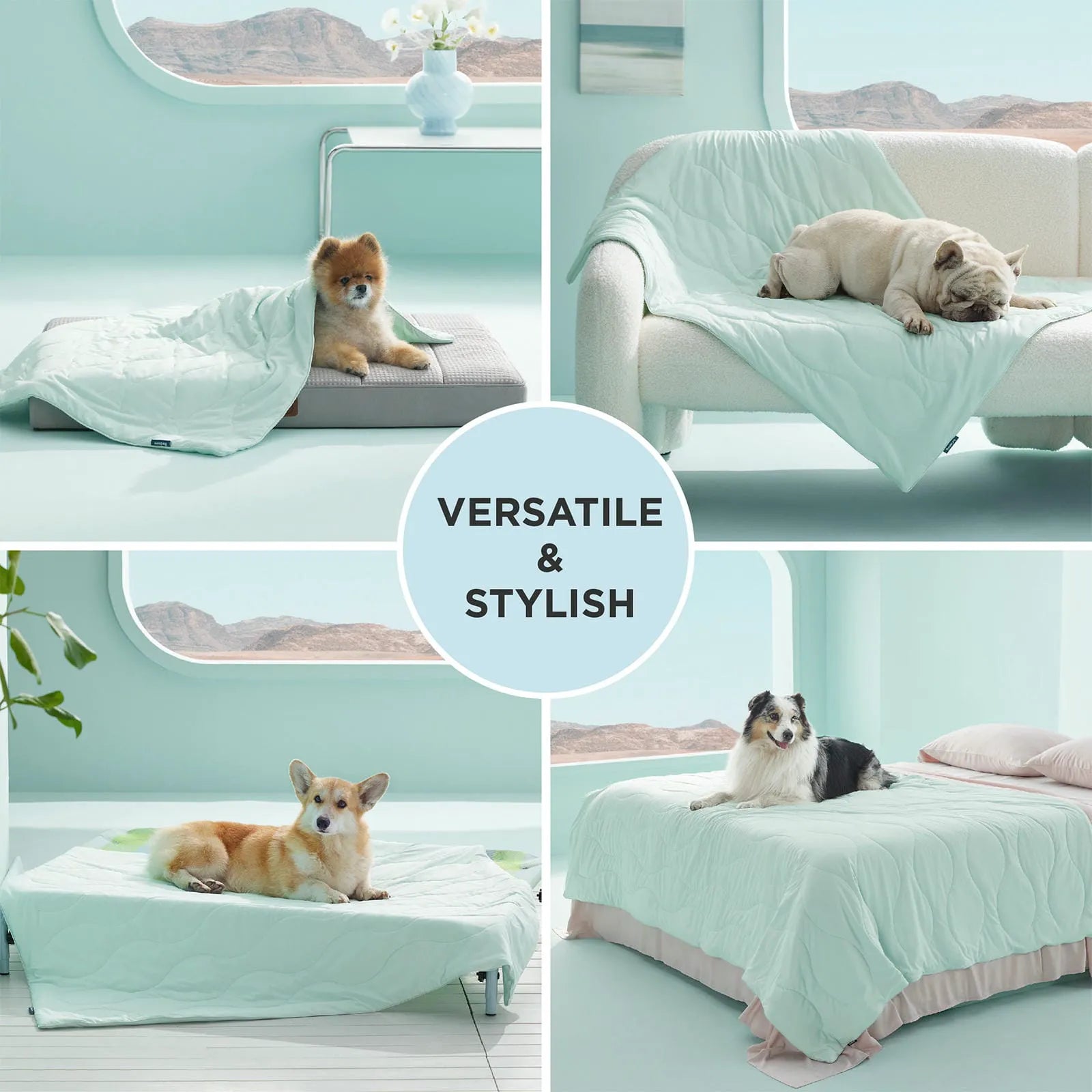 Textured Cooling Blanket for Pets